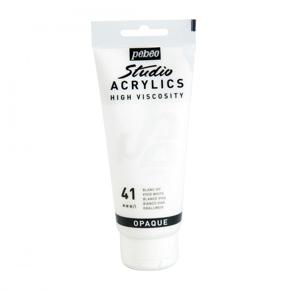Acrílico Pébéo 100 ml 41/ Blanco Vivo