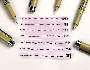 Estilógrafo Pigma Micron 04 Sakura Negro