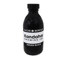 Cargar imagen en el visor de la galería, Tinta China Negra Kandahar 175 ml Daler Rowney

