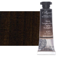 Cargar imagen en el visor de la galería, Acuarela L&#39;Aquarelle Sennelier 10 ml 435 Pardo Asfalto
