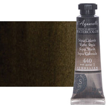 Cargar imagen en el visor de la galería, Acuarela L&#39;Aquarelle Sennelier 10 ml 440 Sepia Colorada S1

