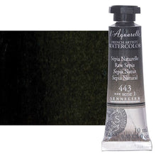 Cargar imagen en el visor de la galería, Acuarela L&#39;Aquarelle Sennelier 10 ml 443 Sepia Natural S1
