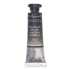 Cargar imagen en el visor de la galería, Acuarela L&#39;Aquarelle Sennelier 10 ml 443 Sepia Natural S1
