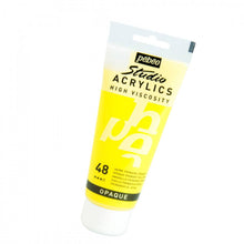 Cargar imagen en el visor de la galería, Acrílico Pébéo 100 ml 48 / Amarillo Primario Opaco
