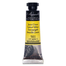 Cargar imagen en el visor de la galería, Acuarela L&#39;Aquarelle Sennelier 10 ml 501 Amarillo Limón
