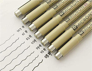 Estilógrafo Pigma Micron 04 Sakura Negro