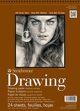 Cargar imagen en el visor de la galería, Block Strathmore Dibujo/Drawing Serie 400 11 x 14 in (27.9 x 35.6 cms ) Superficie Media
