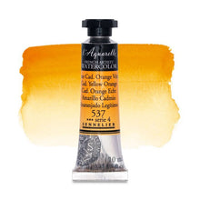 Cargar imagen en el visor de la galería, Acuarela L&#39;Aquarelle Sennelier 10 ml 537 Amarillo Cadmio Anaranjado Legítimo
