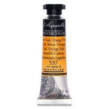 Cargar imagen en el visor de la galería, Acuarela L&#39;Aquarelle Sennelier 10 ml 537 Amarillo Cadmio Anaranjado Legítimo
