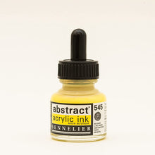 Cargar imagen en el visor de la galería, Tinta Acrílica Abstract Sennelier 545 Amarillo Cadmio Limón imitación 30 ml
