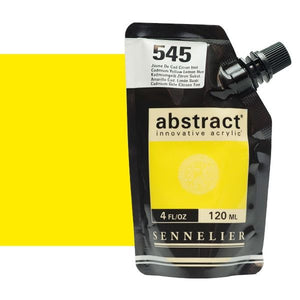 Acrílico Abstract Sennelier 545 Amarillo Cadmio Limón imitación 120 ml