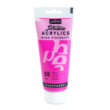 Cargar imagen en el visor de la galería, Acrílico Pébéo 100 ml 55 / Rosa Azo
