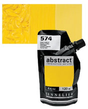 Cargar imagen en el visor de la galería, Acrílico Abstract Sennelier 574 Amarillo primario Pouch 120 ml
