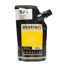 Cargar imagen en el visor de la galería, Acrílico Abstract Sennelier 574 Amarillo primario Pouch 120 ml
