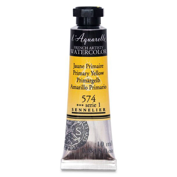 Acuarela L'Aquarelle Sennelier 10 ml 574 Amarillo Primario