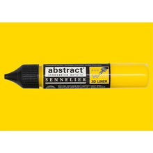 Cargar imagen en el visor de la galería, Acrílico Abstract  3D Liners Sennelier 574 Amarillo Primario 27 ml
