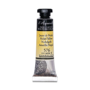 Acuarela L'Aquarelle Sennelier 10 ml 576 Amarillo Niquel