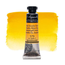 Cargar imagen en el visor de la galería, Acuarela L&#39;Aquarelle Sennelier 10 ml 579 Amarillo Oscuro Sennelier S1
