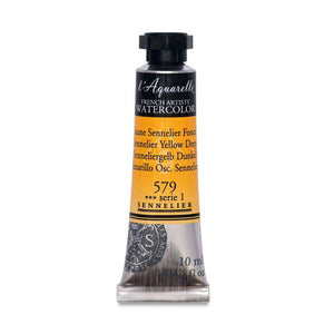Acuarela L'Aquarelle Sennelier 10 ml 579 Amarillo Oscuro Sennelier S1