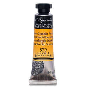 Acuarela L'Aquarelle Sennelier 10 ml 579 Amarillo Oscuro Sennelier S1