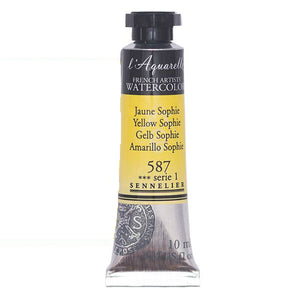 Acuarela L'Aquarelle Sennelier 10 ml 587 Amarillo Sophie S1