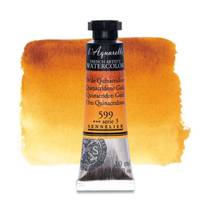 Acuarela L'Aquarelle Sennelier 10 ml 599 Oro Quinacridona
