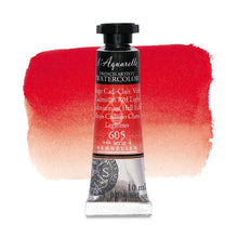 Cargar imagen en el visor de la galería, Acuarela L&#39;Aquarelle Sennelier 10 ml 605 Rojo Cadmio Claro Legítimo
