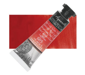 Acuarela L'Aquarelle Sennelier 10 ml 605 Rojo Cadmio Claro Legítimo