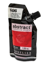 Cargar imagen en el visor de la galería, Acrílico Abstract Sennelier 606 Rojo cadmio oscuro imitación Pouch 120 ml

