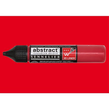 Cargar imagen en el visor de la galería, Acrílico Abstract  3D Liners Sennelier 613 Rojo cadmio claro imitacion 27 ml
