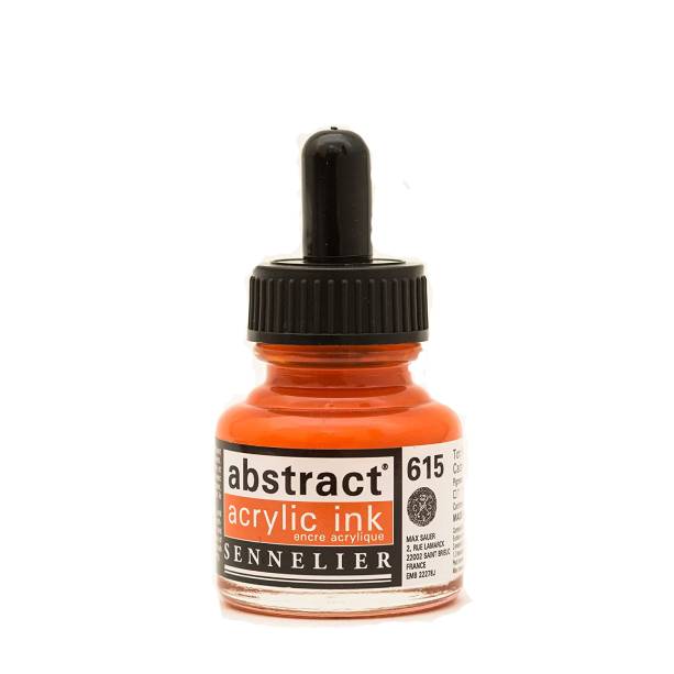 Tinta Acrílica Abstract Sennelier 674 Bermellón 30 ml