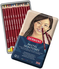 Cargar imagen en el visor de la galería, Lápices pastel Skintones Derwent 12 piezas

