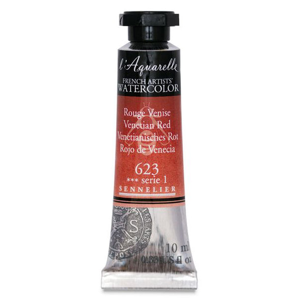 Acuarela L'Aquarelle Sennelier 10 ml 623 Rojo Venecia