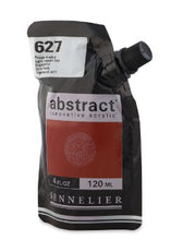 Cargar imagen en el visor de la galería, Acrílico Abstract Sennelier 627 Ocre pardo Pouch 120 ml

