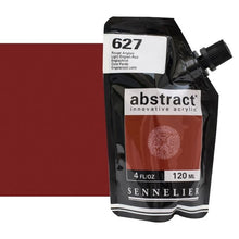 Cargar imagen en el visor de la galería, Acrílico Abstract Sennelier 627 Ocre pardo Pouch 120 ml
