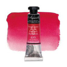 Cargar imagen en el visor de la galería, Acuarela L&#39;Aquarelle Sennelier 10 ml 635 Rojo Carmín S3

