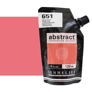 Acrílico Abstract Sennelier 651 Rosa de Venecia Pouch 120 ml