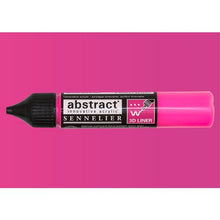 Cargar imagen en el visor de la galería, Acrílico Abstract  3D Liners Sennelier 654 Rosa Fluorescente27 ml
