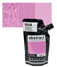 Cargar imagen en el visor de la galería, Acrílico Abstract Sennelier 658 Rosa de Quinacridone Pouch 120 ml
