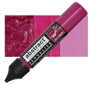 Acrílico Abstract  3D Liners Sennelier 671 Magenta Oscuro 27 ml