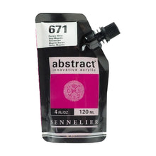 Cargar imagen en el visor de la galería, Acrílico Abstract Sennelier 671 Magenta oscuro Pouch 120 ml
