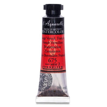Cargar imagen en el visor de la galería, Acuarela L&#39;Aquarelle Sennelier 10 ml 675 Rojo Bermellón Frances
