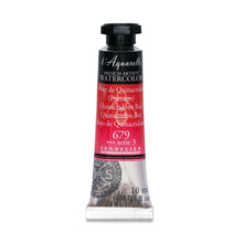 Cargar imagen en el visor de la galería, Acuarela L&#39;Aquarelle Sennelier 10 ml 679 Rojo de Quinacridone S3
