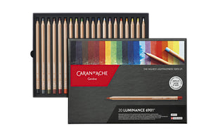 Lápices de color Luminance 6901 Caran D'ache 20 piezas