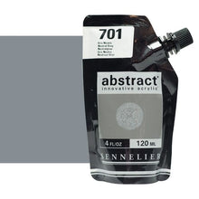 Cargar imagen en el visor de la galería, Acrílico Abstract Sennelier 701 Gris Neutro Pouch 120 ml
