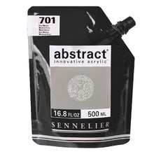 Cargar imagen en el visor de la galería, Acrílico Abstract Sennelier 701 Gris Neutro Pouch 500 ml
