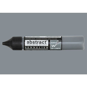 Acrílico Abstract  3D Liners Sennelier 701 Gris Neutro 27 ml