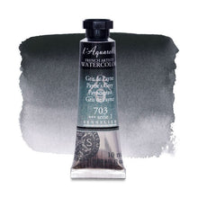 Cargar imagen en el visor de la galería, Acuarela L&#39;Aquarelle Sennelier 10 ml 703 Gris de Payne S1
