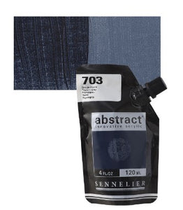 Acrílico Abstract Sennelier 703 Payne Pouch 120 ml