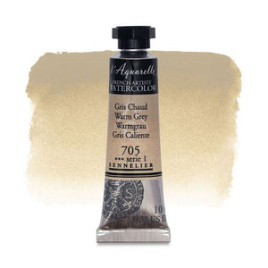 Acuarela L'Aquarelle Sennelier 10 ml 705 Gris Calido